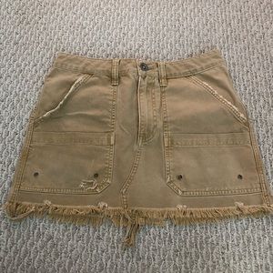 Free People Utility Skirt